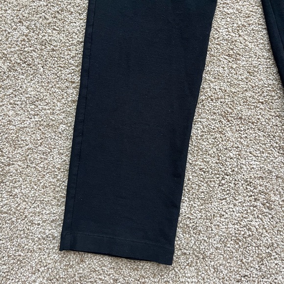 Eileen Fischer Washable Stretch Crepe Pant - Black, Size Petite S - Picture 5 of 9